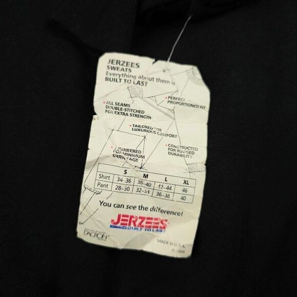 Vintage Rocketdyne Sweatshirt Mens Size XS Black 80s NASA Science Made In USA - Picture 7 of 9